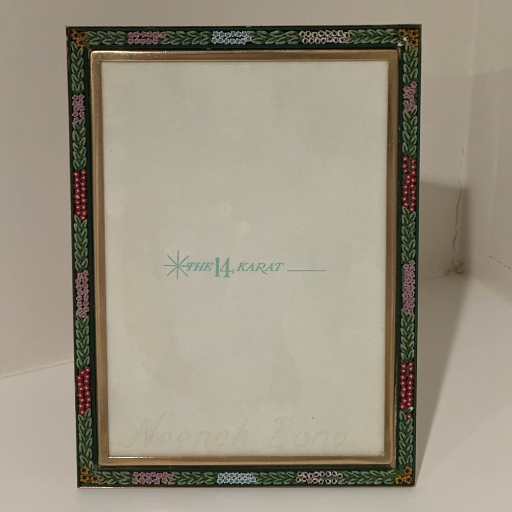 Antique, 7”x5”, mosaic frame